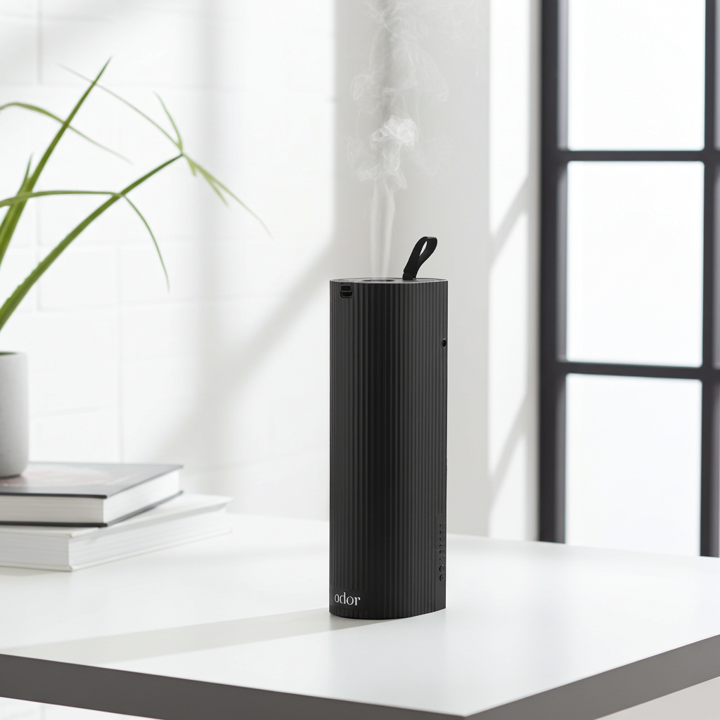 The Wellness Bundle by Ador Scents, pairs the elegant, high-capacity AromaFlow diffuser with a lavish 250ml bottle of our premium luxury oil from our wellness collection.