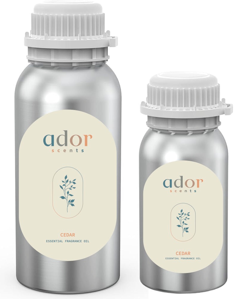 Cedar by Ador Scents, a blend of natures finest Peppermint, Peach, Cedar, Citrus, Gardenia, Patchouli, Eucalyptus, Vanilla, Sandalwood
