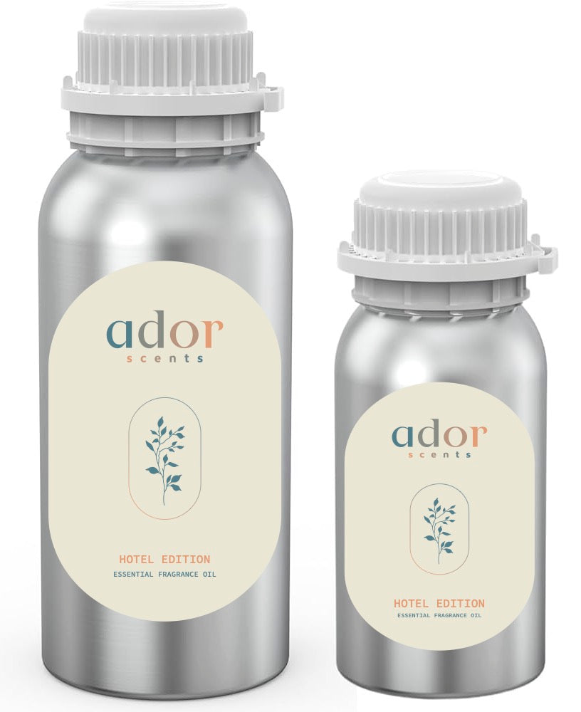 Hotel Edition by Ador Scents, a symphony of notes that include Lemon, Jasmine, Ambergris, Lychee, Cedar, Musk, Rose & Wood