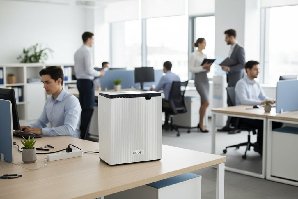 AromaSphere by Ador Scents, the first diffuser that doesn't just scent your space. It protects it.