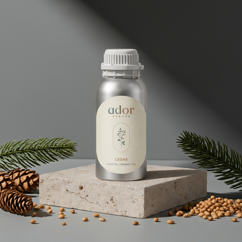 The Wellness Bundle by Ador Scents, pairs the elegant, high-capacity AromaFlow diffuser with a lavish 250ml bottle of our premium luxury oil from our wellness collection.