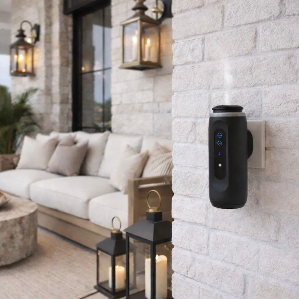 AromaPlugin by Ador Scents a discreet essential oil diffuser. No water. No tank. No countertop space required. Simply Plug-In