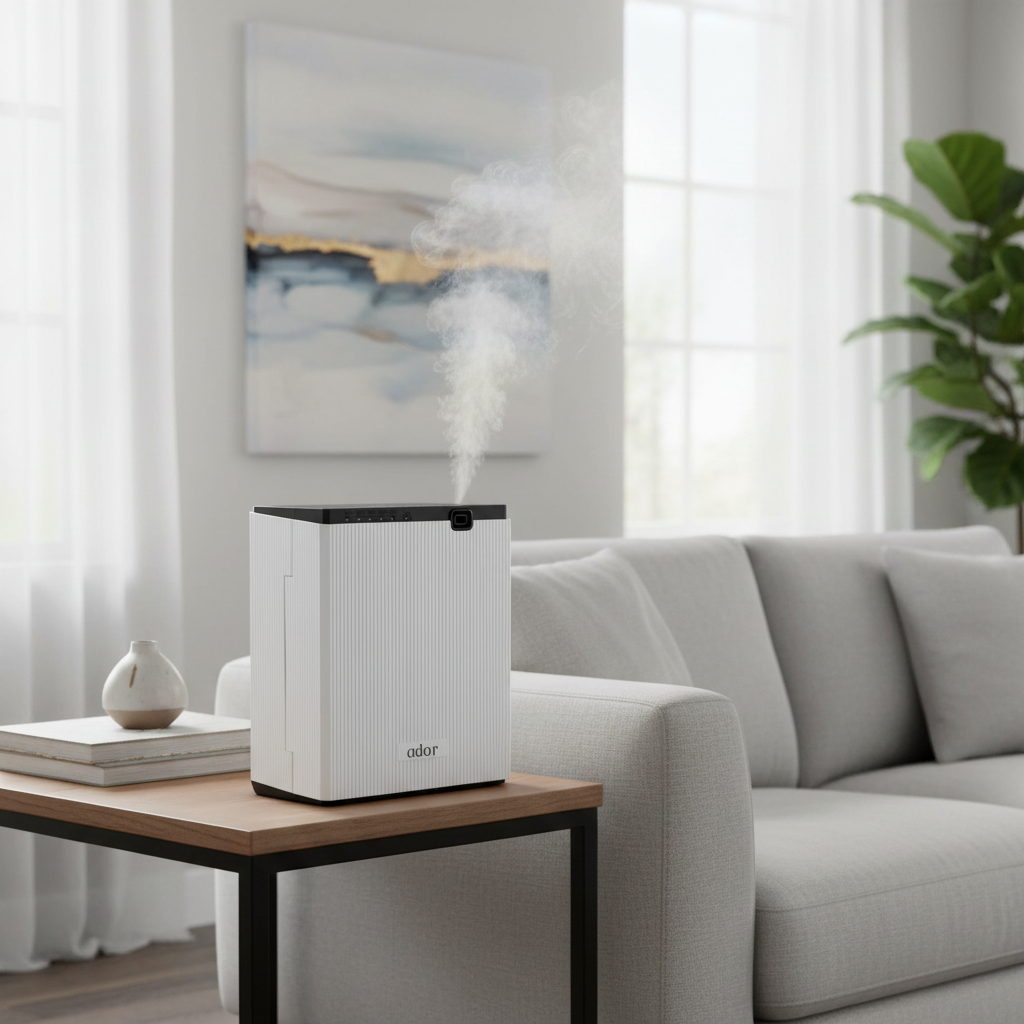 AromaSphere doesn't just scent your space. It protects it. Place in your Living room.